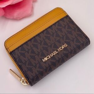 Michael Kors Jet Set Travel Card Case Wallet